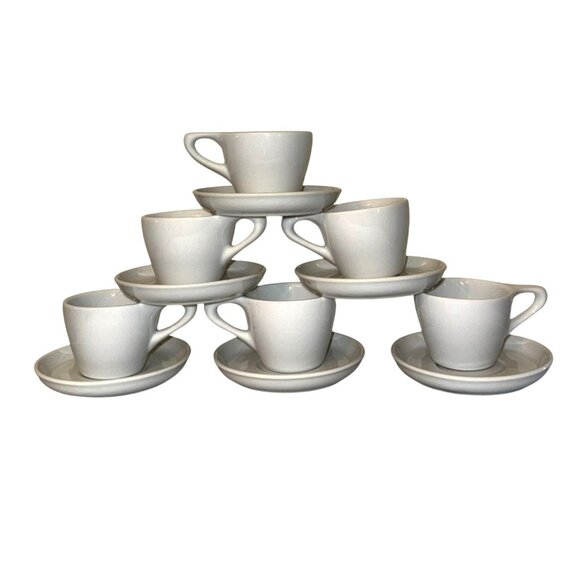 NotNeutral espresso  White Porcelain Cup & Saucer Set - Picture 9 of 9